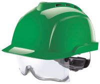 Sikkerhedshjelm ventileret MSA, V-Gard 930, grøn