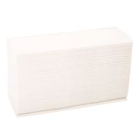 WeCare® Håndklædeark C-fold, 2-lags,hvid,23x30,5cm