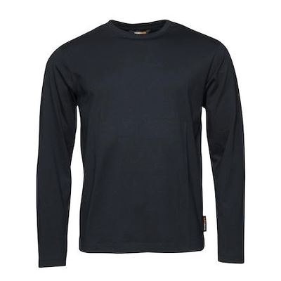 Worksafe® T-shirt, lange ærmer, marine, 3XL
