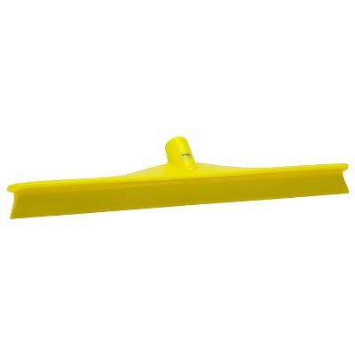 Gummilæbeskraber, gul, 500x75x85 mm