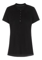 Stretch Polo dame, sort, S