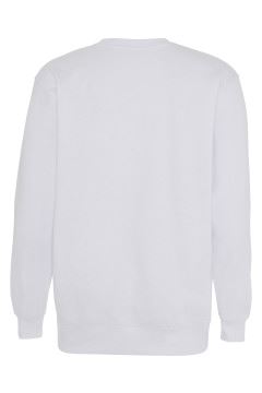 Sweatshirt, classic, hvid, XS