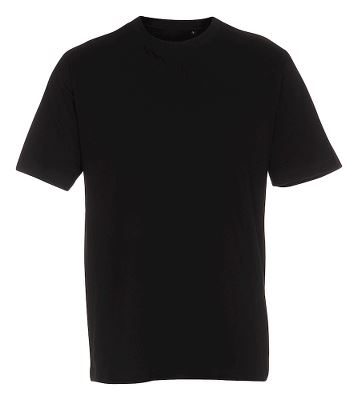 T-shirt, classic, sort, 8-10år