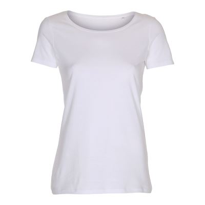 T-shirt, dame, classic, hvid , S