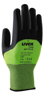 Uvex Skærhæmmende handske, 7, lime