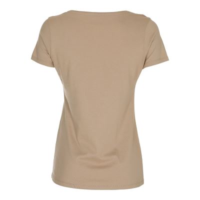 T-shirt, dame, classic, sand , S