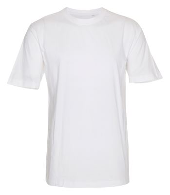 T-shirt, classic, hvid, 3XL