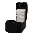 WeCare® Dispenser med låneaftale, toiletpapir i ark, rustfrit stål
