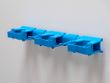 Vægophæng, Blå, 420mm modul m/krog og Gummibånd