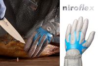 Handskeholder, Niroflex, blå plast