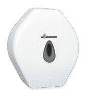 WeCare® Dispenser med låneaftale, toiletpapir, midi, grå