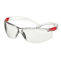 3M™ SecureFit™ 500 beskyttelsesbrille Rød/Klar