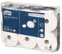 Tork SmartOne toiletpapir T8, 2-lags, hvid, 207m