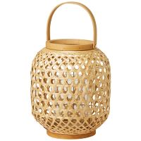 Duni LED Lantern Bamboo Area 255x240 mm