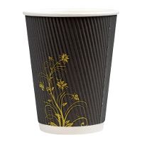 Gastrolux® Kaffebæger, Ripplewall, m/dekor, 300ml