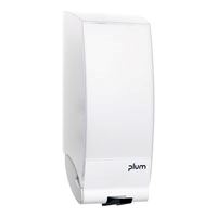 Plum CombiPlum Plast hvid dispenser, 1 ltr