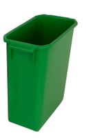 Affaldsspand 60L, Patricia grøn H58xB28X55,5