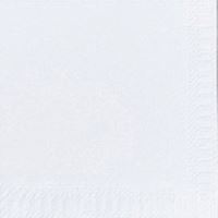 Gastrolux® Servietter, 2-lags, hvid, 40x40cm