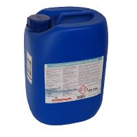 Flydende maskinopvaskemiddel t/hårdt vand m/klor, parfumefri, 10 ltr.
