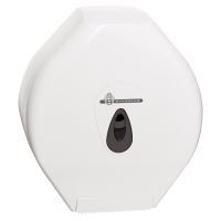 WeCare® Dispenser med låneaftale, toiletpapir, maxi, hvid