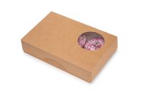 ECO Donut Box, kageæske, M, 185x270x55 mm