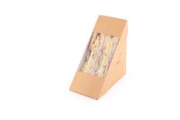ECO Sandwich Box, med rudelåg, 130x130x70 mm
