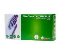 WeCare® Acc.fri engangshandske nitril blå 9/L