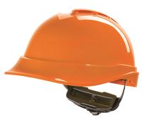 MSA V-Gard 200, sikkerhedshjelm, orange