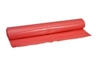 Plastsæk, 120 ltr., 76x103cm, rød, 60my