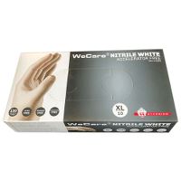 WeCare® Acc.fri engangshandske nitril hvid 10/XL