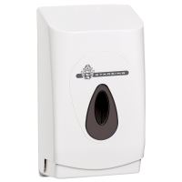 WeCare® Dispenser med låneaftale, toiletpapir i ark, Bulk, grå