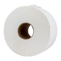 WeCare® Jumbo toiletpapir, Easy flush, 2-lags, hvid, 160 m