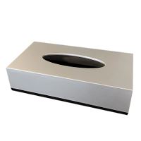 WeCare® Dispenser til æske med pop-up servietter, sølvfarvet