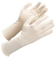 Worksafe® Interlock handske, kraftig bomuld, 35 cm, 10