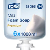 Tork Skumsæbe Premium Mild med parfume, S4, 1 ltr
