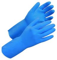 Worksafe® Clean 50-464, Latexhandske, blå, 9