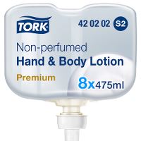 Tork Hudcreme Lotion Hand and Body uden parfume, S2, 475 ml