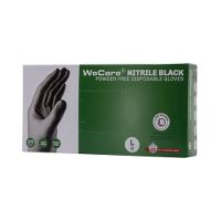 WeCare® Nitrile Black, engangshandske, sort, 9/L