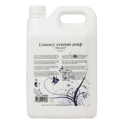 WeCare® Luxury cream soap, svanemærket, 2,5 ltr.