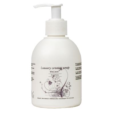 WeCare® Luxury cream soap, svanemærket, 300 ml