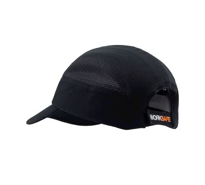 Worksafe®Bump cap, sort, 70mm skærm
