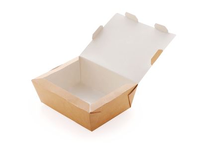 ECO Lunch Box, bakke med låg, 190x150x50 mm