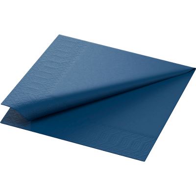 Duni Servietter, 3-lags, mørkeblå, 33x33cm