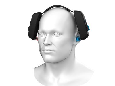 Formstøbt øreprop, Sonomax Self-Fit Red filter