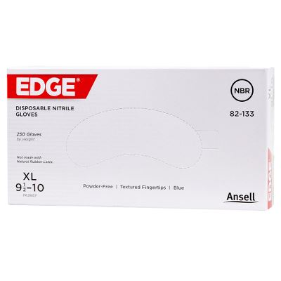 Ansell Edge 82-133, nitrilhandske, 10/XL