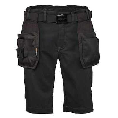 Worksafe Teknik shorts stræk, sort, C52