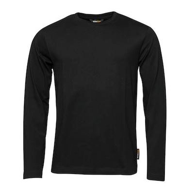 Worksafe® T-shirt, lange ærmer, sort, S