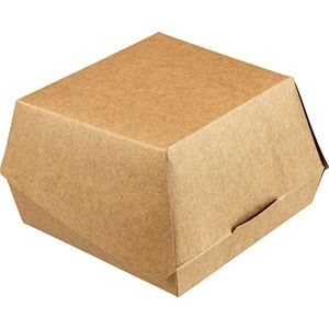 ECO Burger Box, L,  117x117x80 mm
