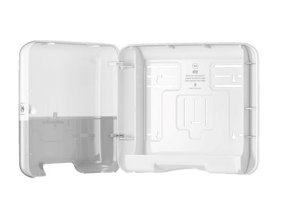 Tork dispenser, singlefold/c-fold, H3, hvid, mini