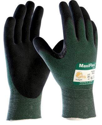 Maxiflex Cut 34-8743, Nitrildyppet handske, 12